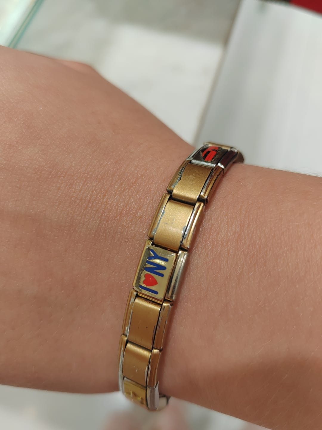 Customer photo review of Charm I Love New York