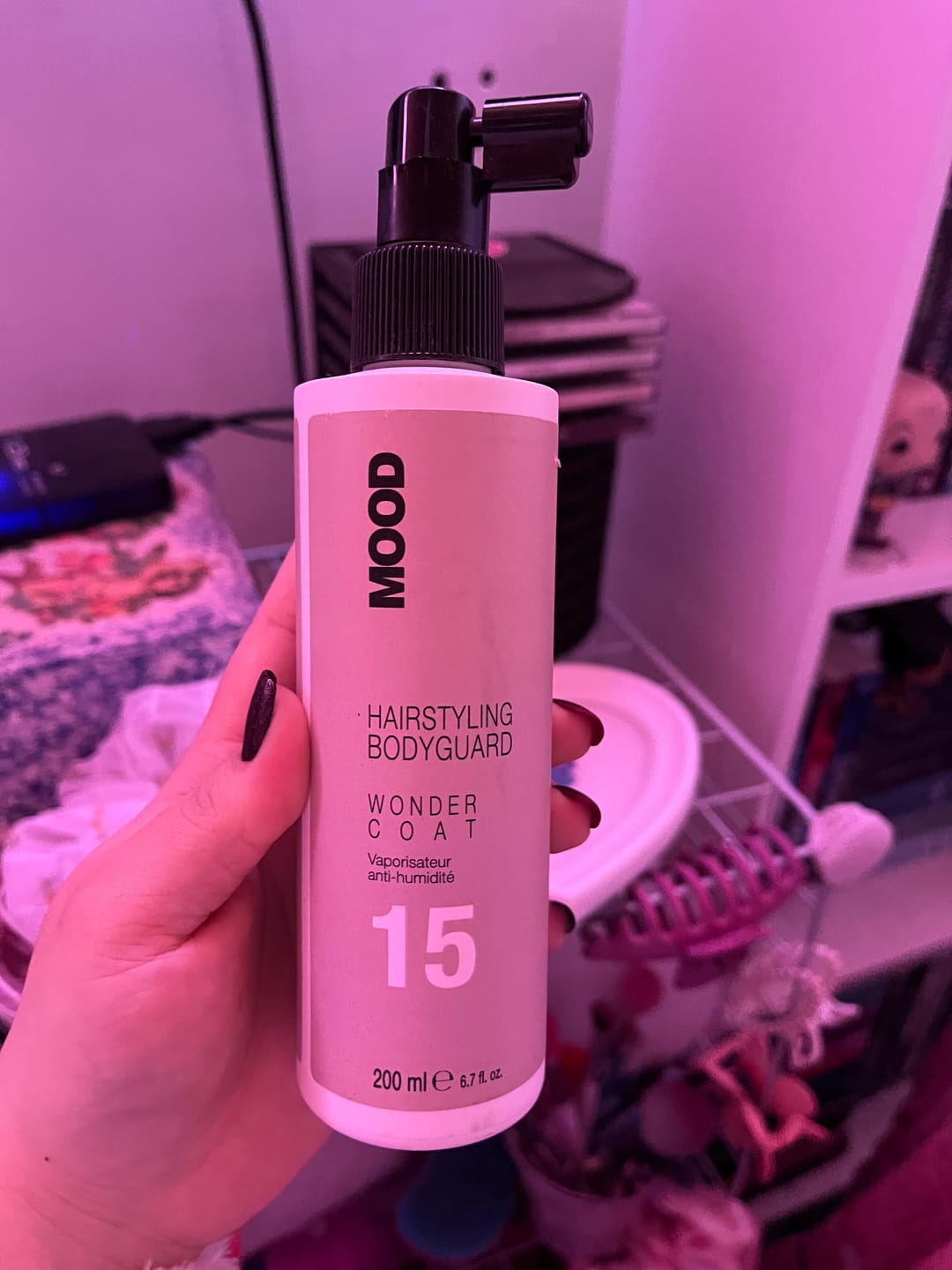 Customer photo review of Wonder Coat Hairstyling Anti Humedad Mood