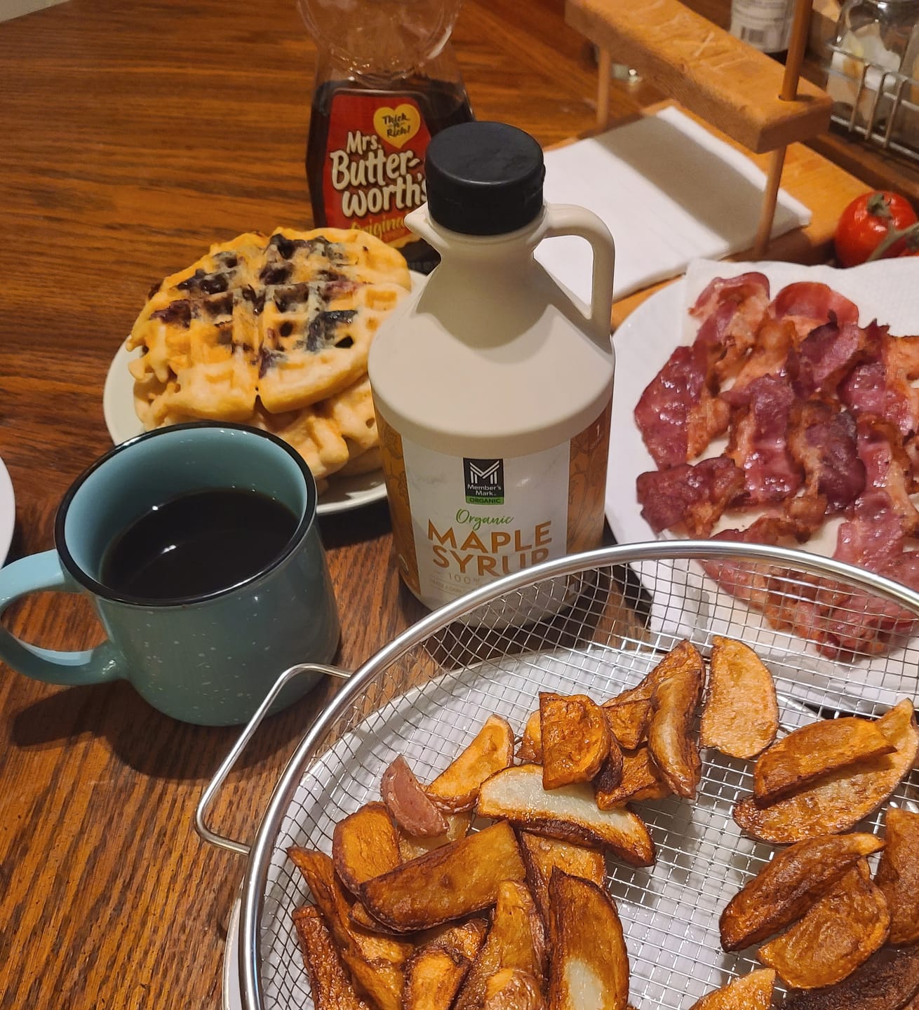 Customer photo review of Cousin T's Gourmet Gluten Free Buttermilk Pancake Mix