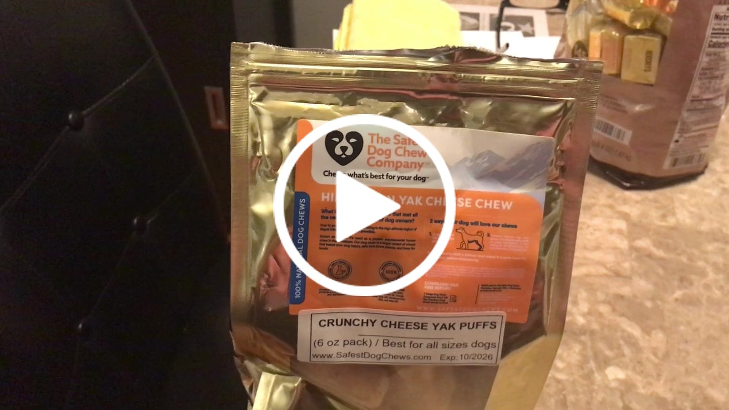 Customer video review of Crunchy Cheese Puffs