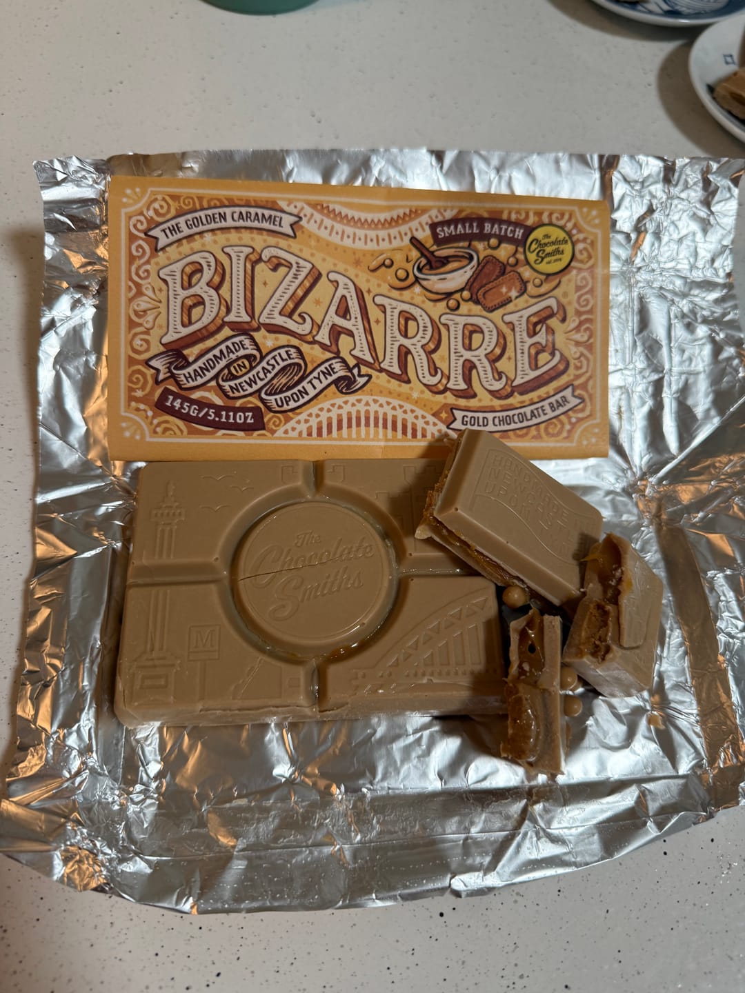 Customer photo review of The Golden Caramel Bizarre Bar 145g