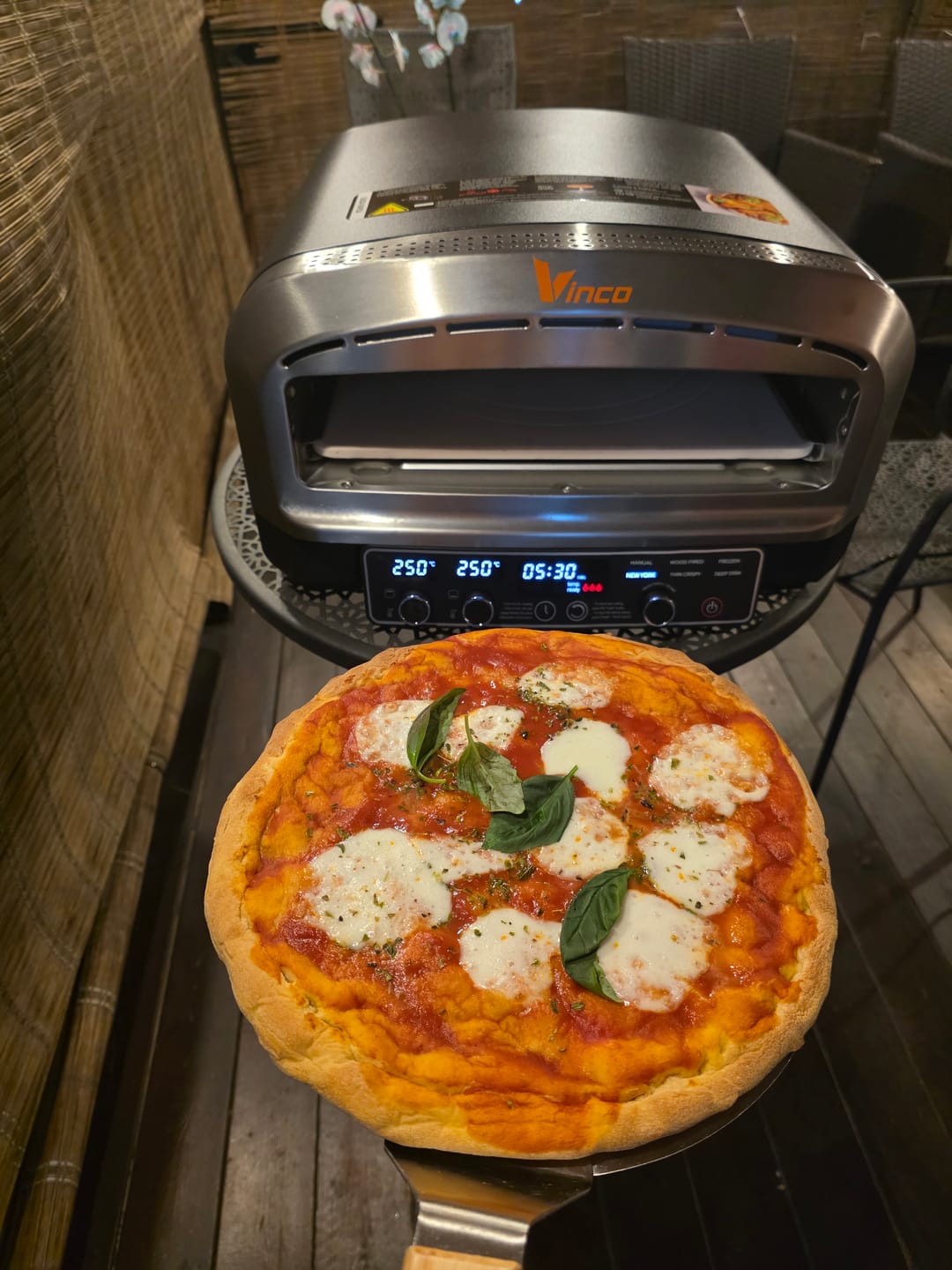 Customer photo review of Base pizza low-carb 200g