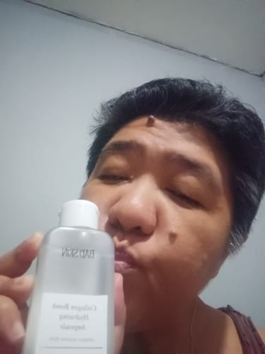 Customer photo review of Bad Skin™ Korean Collagen Bomb Hydrating Ampoule