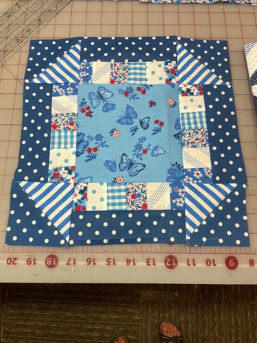 Customer photo review of Mrs Quilty Subscription Box