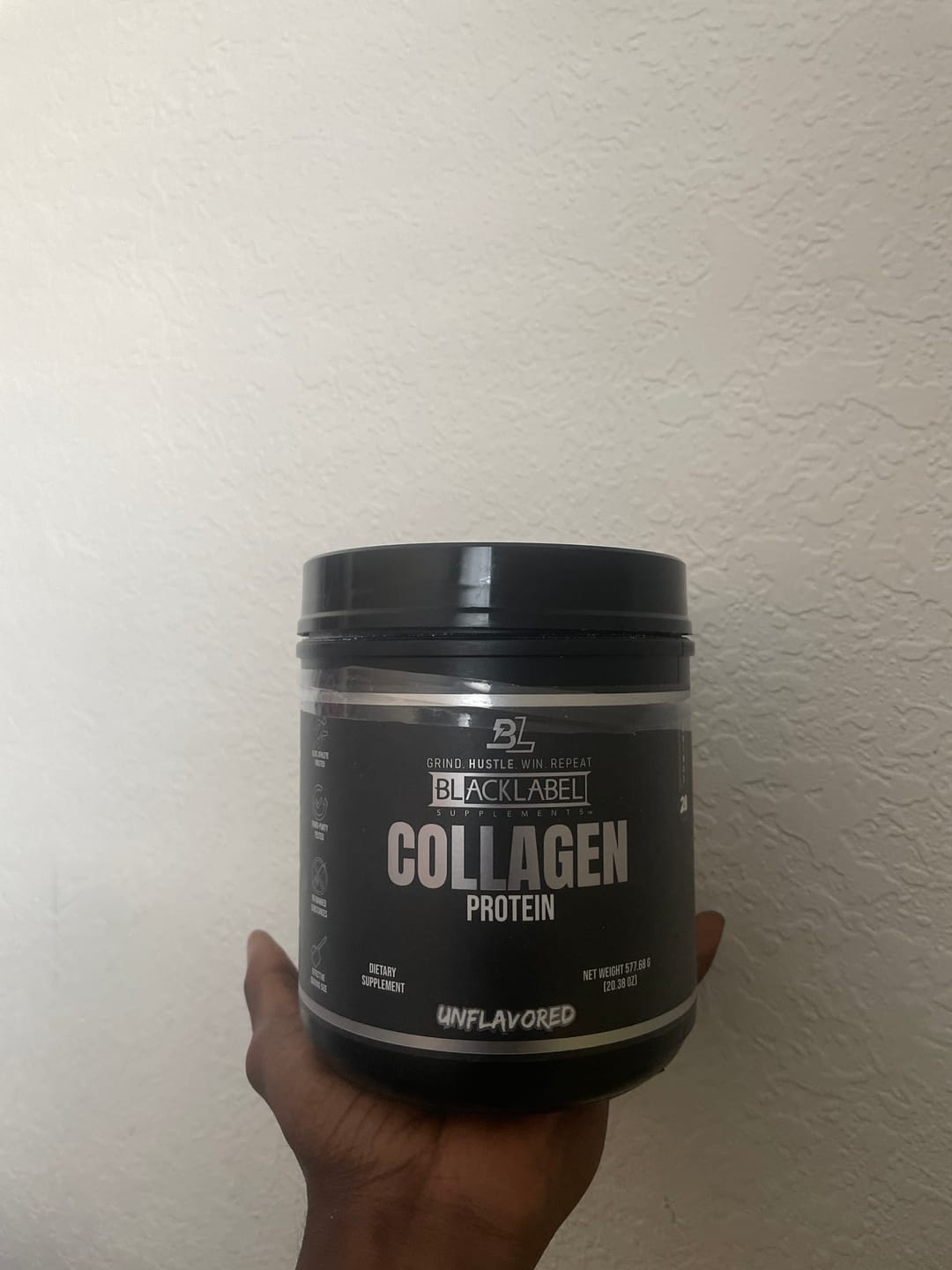 Customer photo review of COLLAGEN PROTEIN