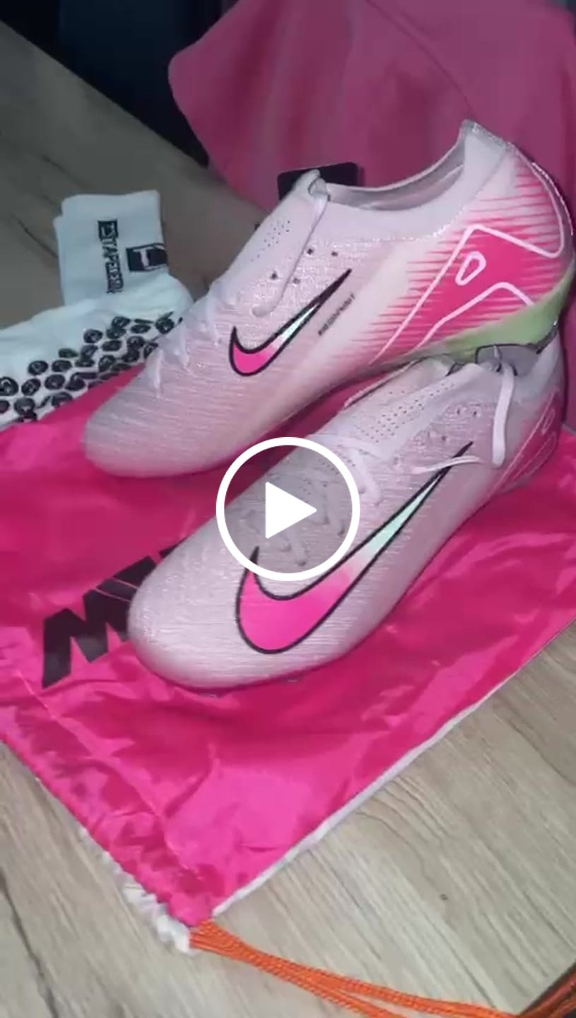 Customer video review of MERCURIAL VAPOR 16 FG Nike By You - Rose