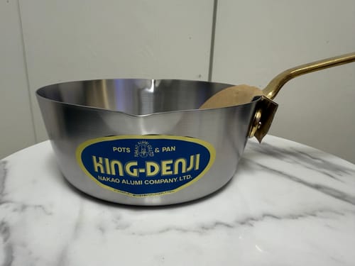 顧客對日本中尾 不鏽鋼單柄雪平鍋 King-Denji 系列 D-8的照片評價