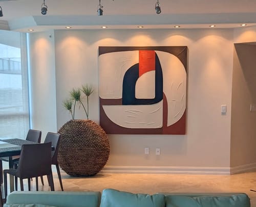 Customer review photo for Contemporary Minimalist Art #MA065