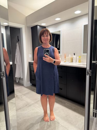 Customer photo review of Clara Dress • Final Sale Deals! - Twilight Storm