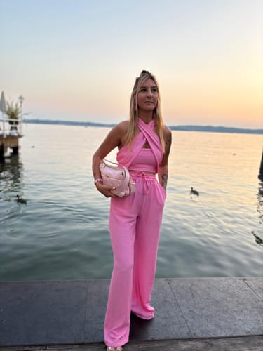 Customer photo review of Tuta Erika - Rosa