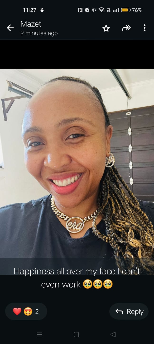 Customer photo review of Era Luxe Gold Choker