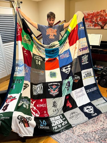 Customer photo review of T-Shirt Quilts