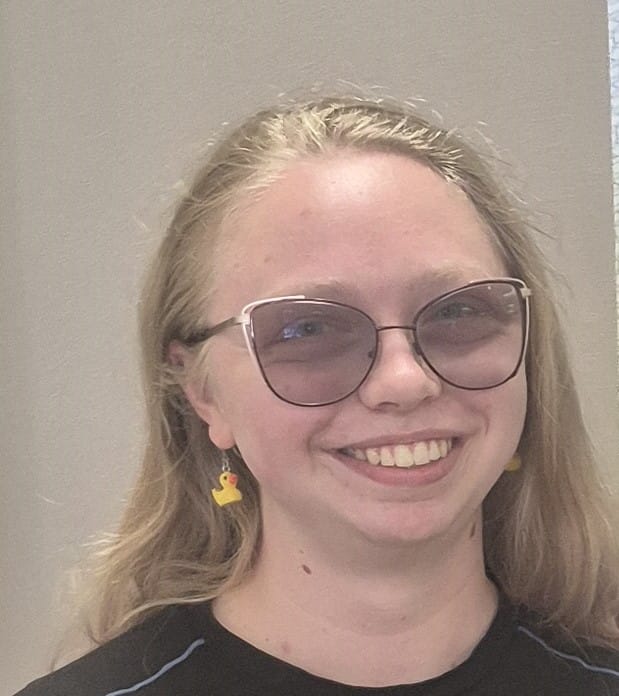 Customer photo review of Rubber Duckie Dangles Hypoallergenic Earrings for Sensitive Ears Made with Plastic Posts