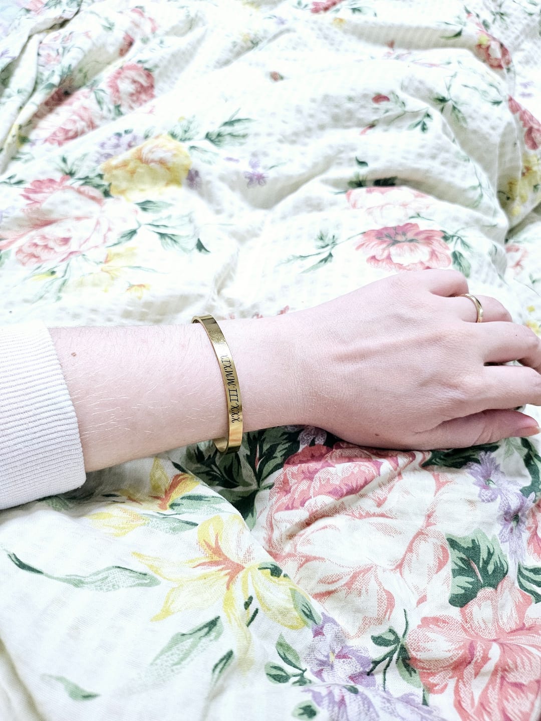 Customer photo review of Bracelet: Cuff