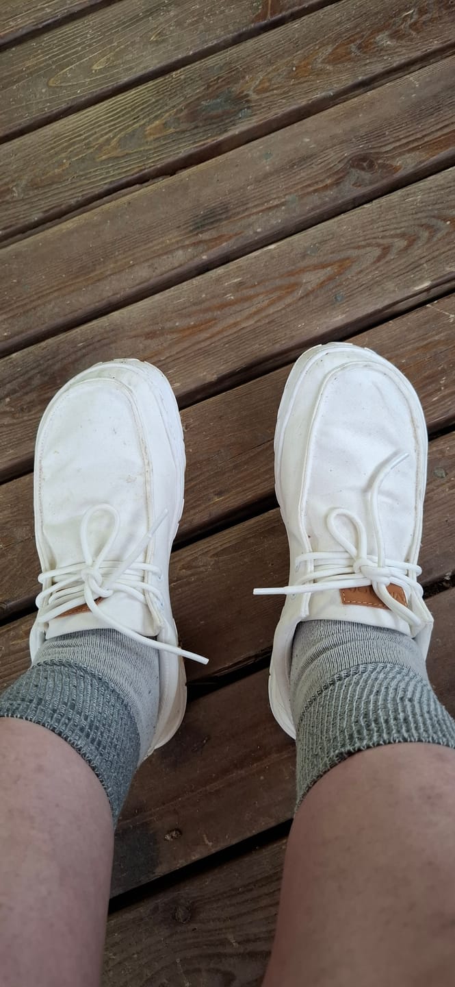 Customer photo review of Vaistoa Tyyni -paljasjalkaloaferit