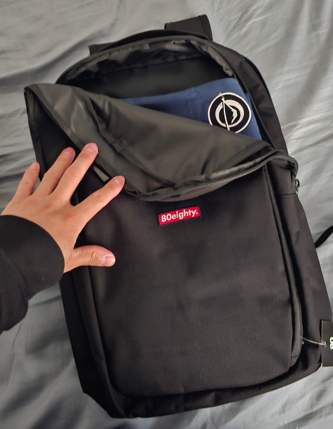 Customer photo review of 80Eighty® Premium Backpack