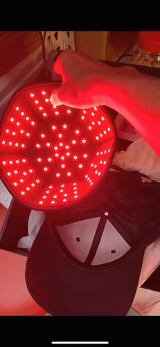 Customer photo review of Friend-Red Hair Hat