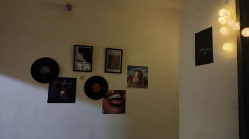 Customer photo review of CUSTOM VINYL RECORDS - WALL DECOR