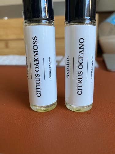 Customer photo review of CITRUS OAKMOSS PERFUME OIL