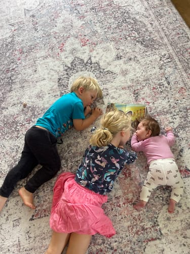 Customer photo review of The Mellow Mat v2® Designer Print | Aurora (Soft Touch Sensory Tatami Rug) PR07