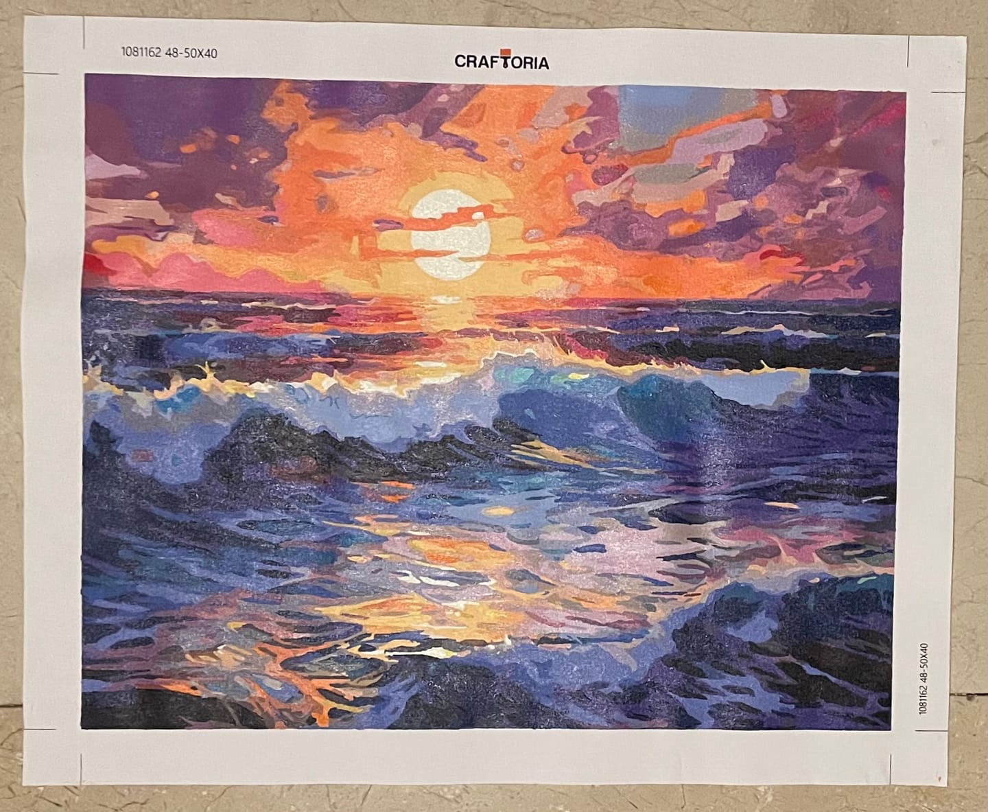 Customer photo review of Harmony Of Sunset