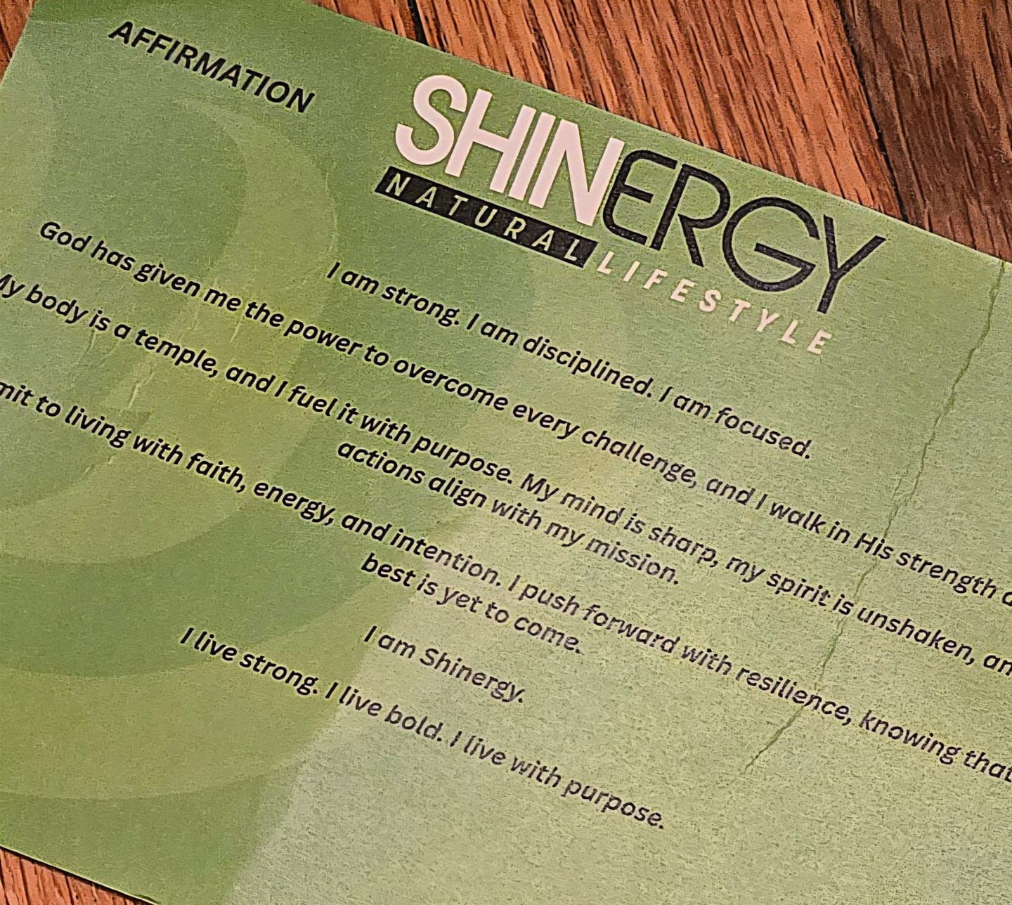 Customer photo review of Shinergy Nighttime Drink