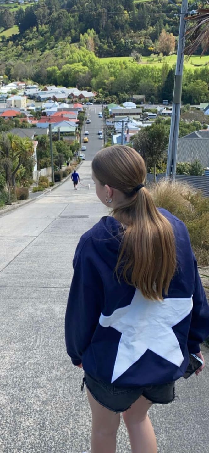 Customer photo review of Aelfric Eden Star Color Contrast Hoodie