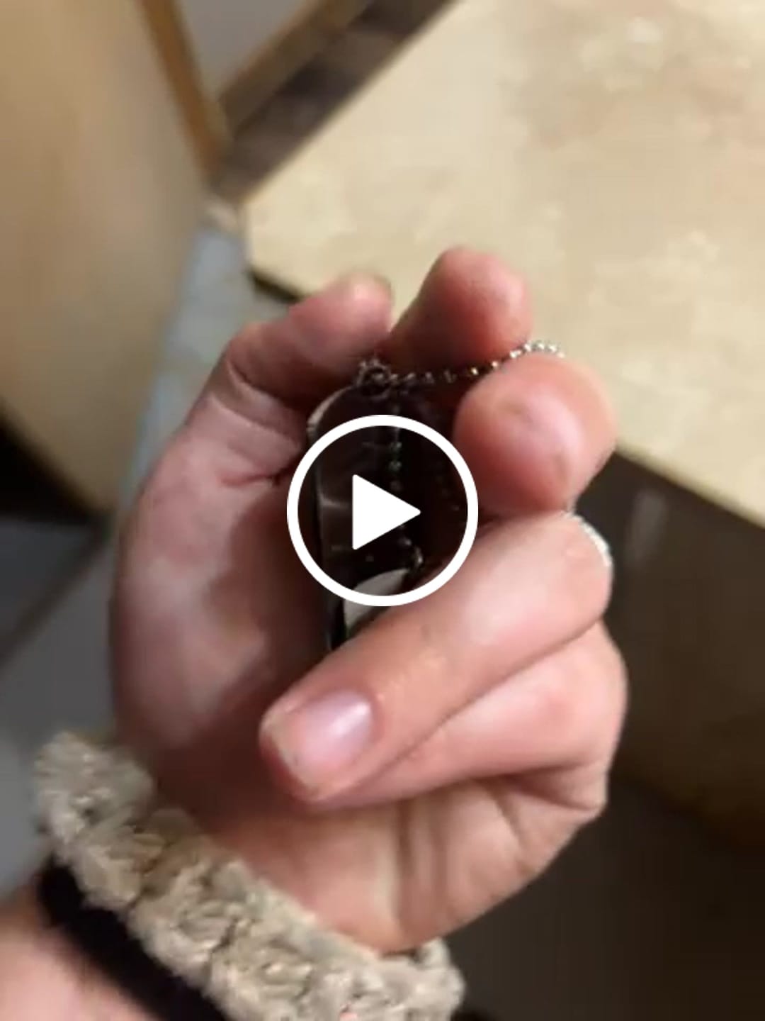 Customer video review of Double Dog Tag
