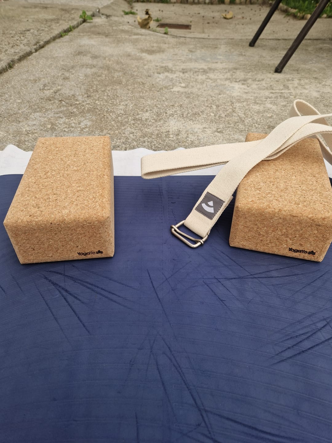 Customer photo review of Bloque de Yoga de Corcho