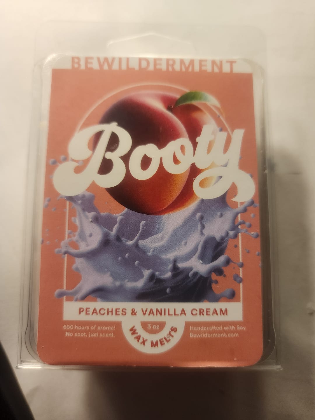 Customer photo review of Booty Wax Melts