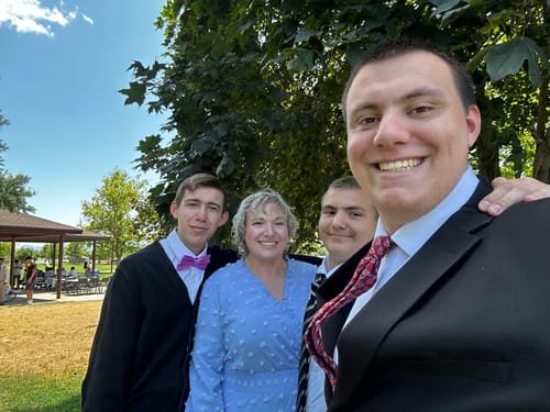 Customer photo review of Phenom Professional White Long Sleeve Men's Dress Shirt