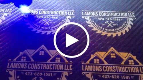 Customer video review of Thick Leatherette Sheet - Pear Wood / Black (12"x24")