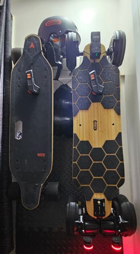 Customer photo review of Light for All Meepo Long Boards