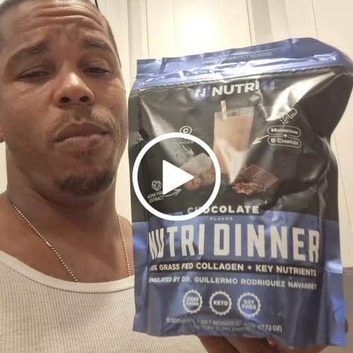 Customer video review of NutriBreakfast Chocolate