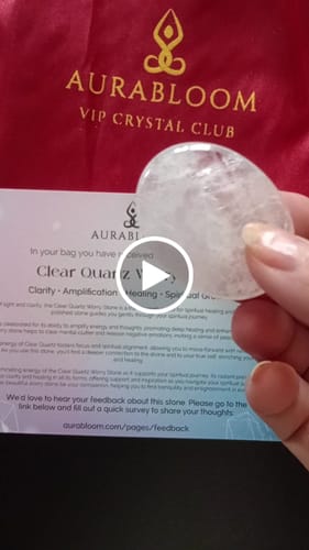 Customer video review of VIP Crystal Club - Monthly Crystal
