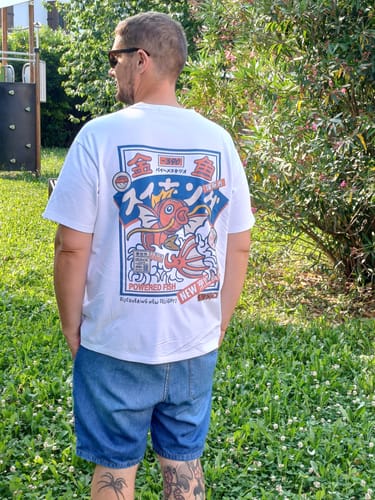Customer photo review of Koi King T-Shirt