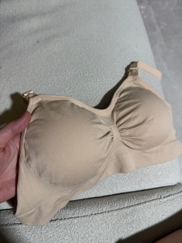 Customer photo review of Lovemère Seamless Nursing Bra