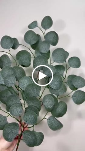 Customer video review of Bulk 23" Artificial Greenery Stems Eucalyptus Stems Fall Leaves Decor Wholesale