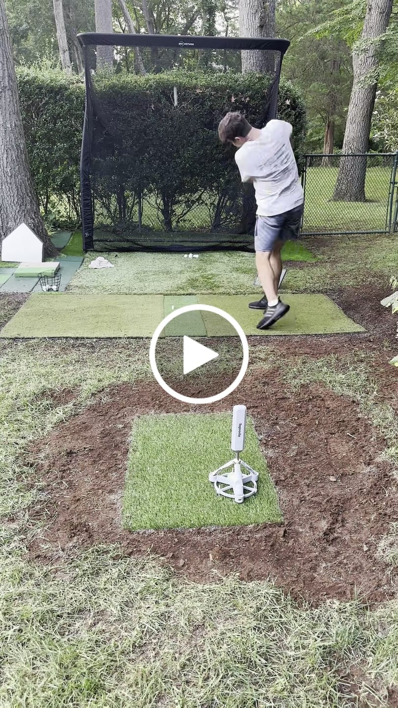 Customer video review of The Net Return Pro LARGE Golf Net