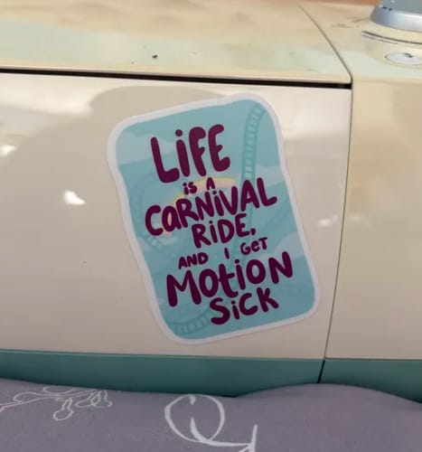 Mary Jo H. review of Custom Sticker Sale - 3" image 1 out of 2