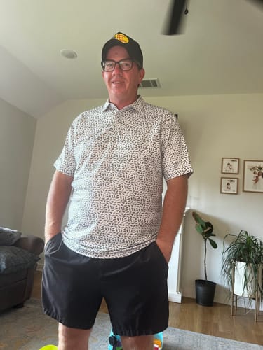 Customer photo review of Tacklebox Men's Polo