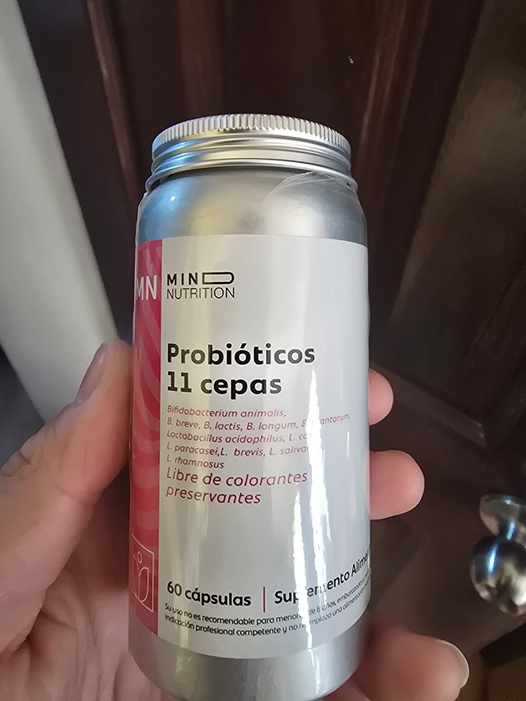Customer photo review of Probióticos 11 Cepas
