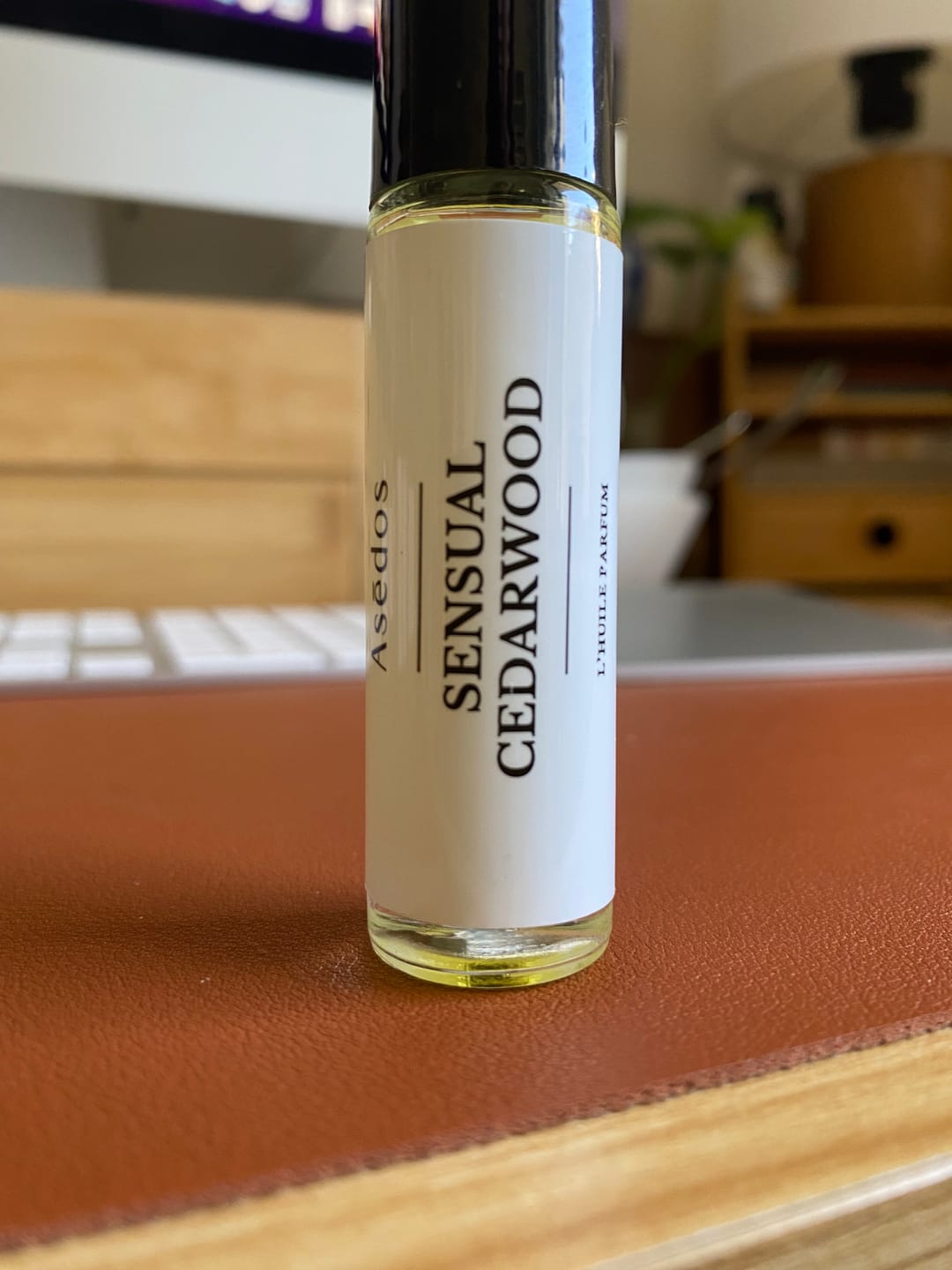 Customer photo review of SENSUAL CEDARWOOD PERFUME OIL