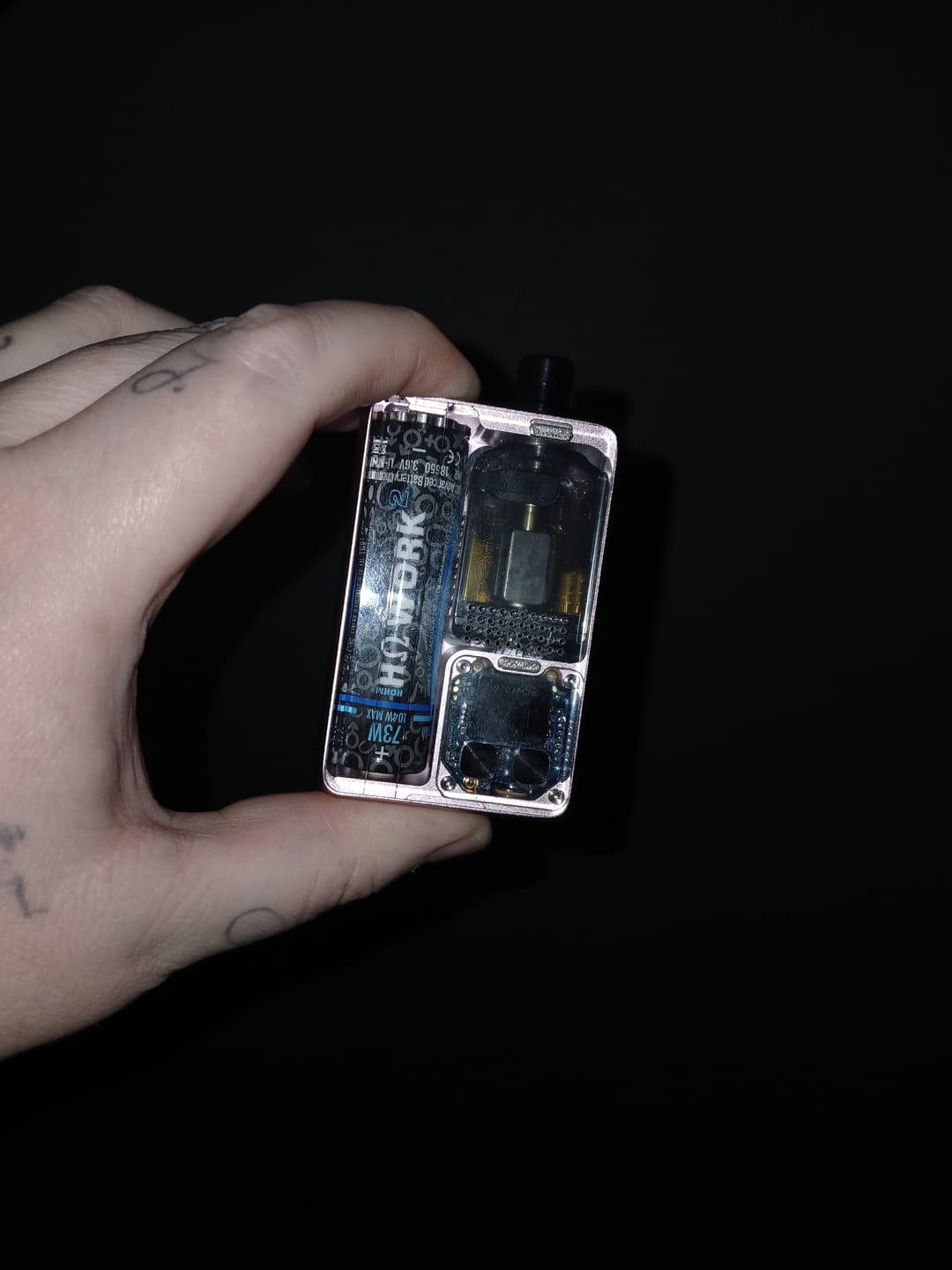 Customer photo review of Hohm Tech Work V2 18650 2547mAh 25.3A Battery