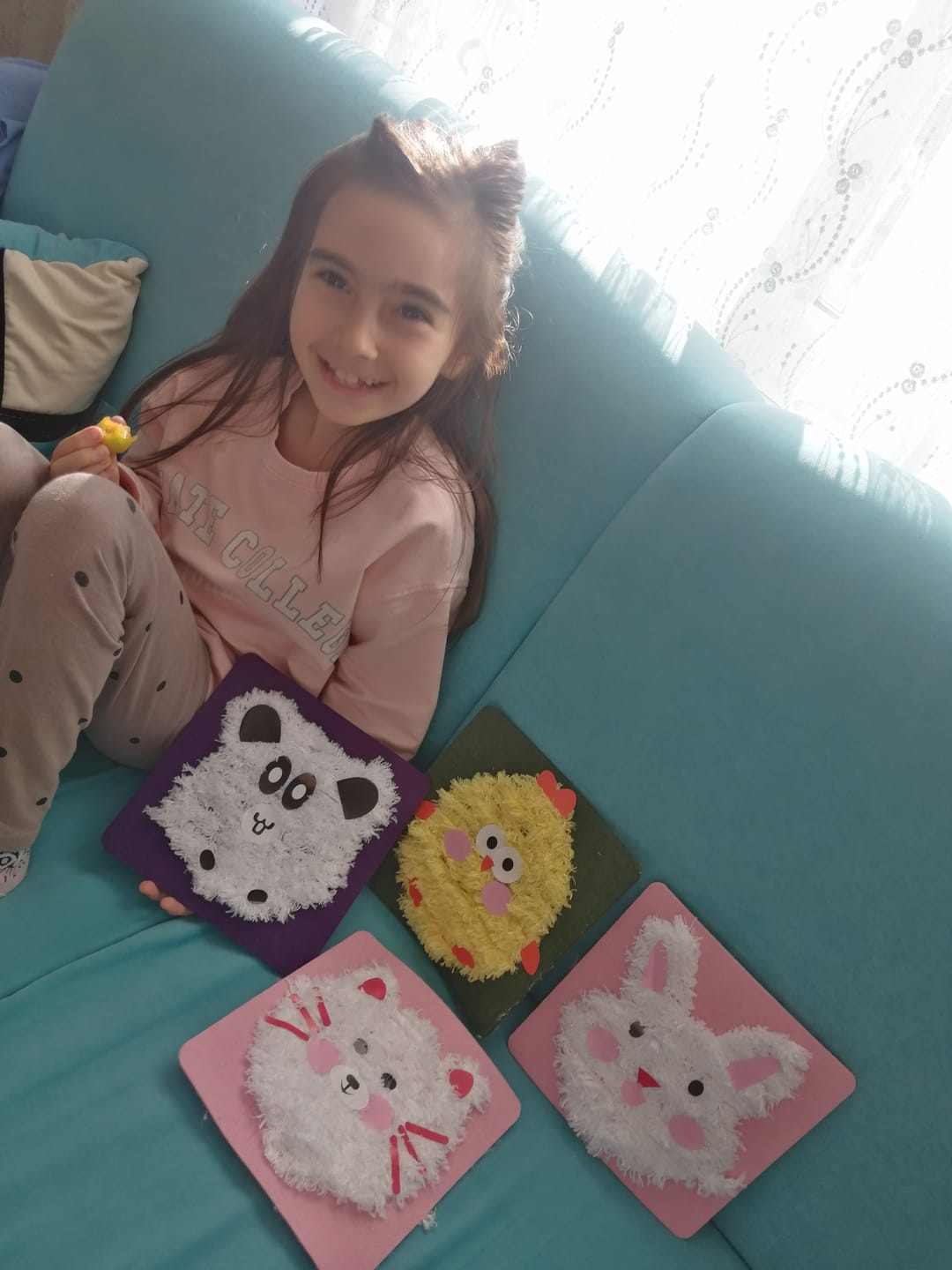 Customer photo review of 6'Lı Punch Needle Nakış Kiti