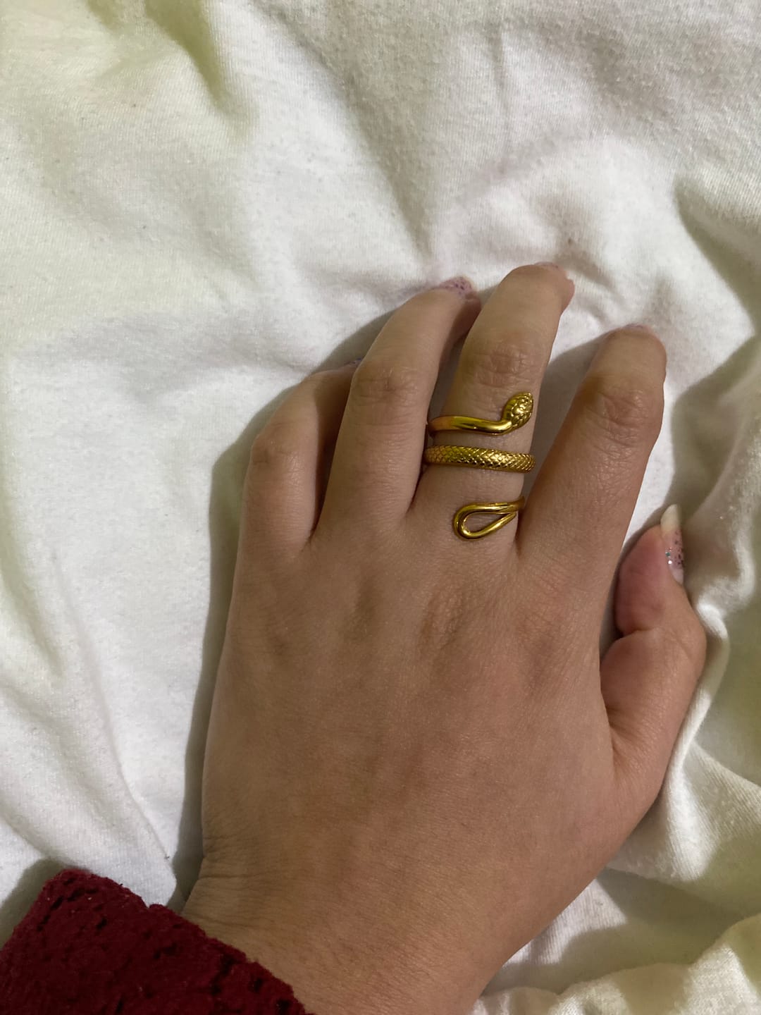 Customer photo review of Anillo Ajustable Neuss
