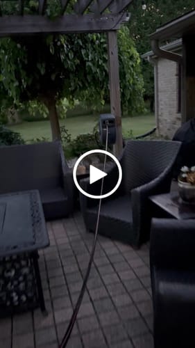 Customer video review of Retractable Garden Hose Reel 62ft-155ft