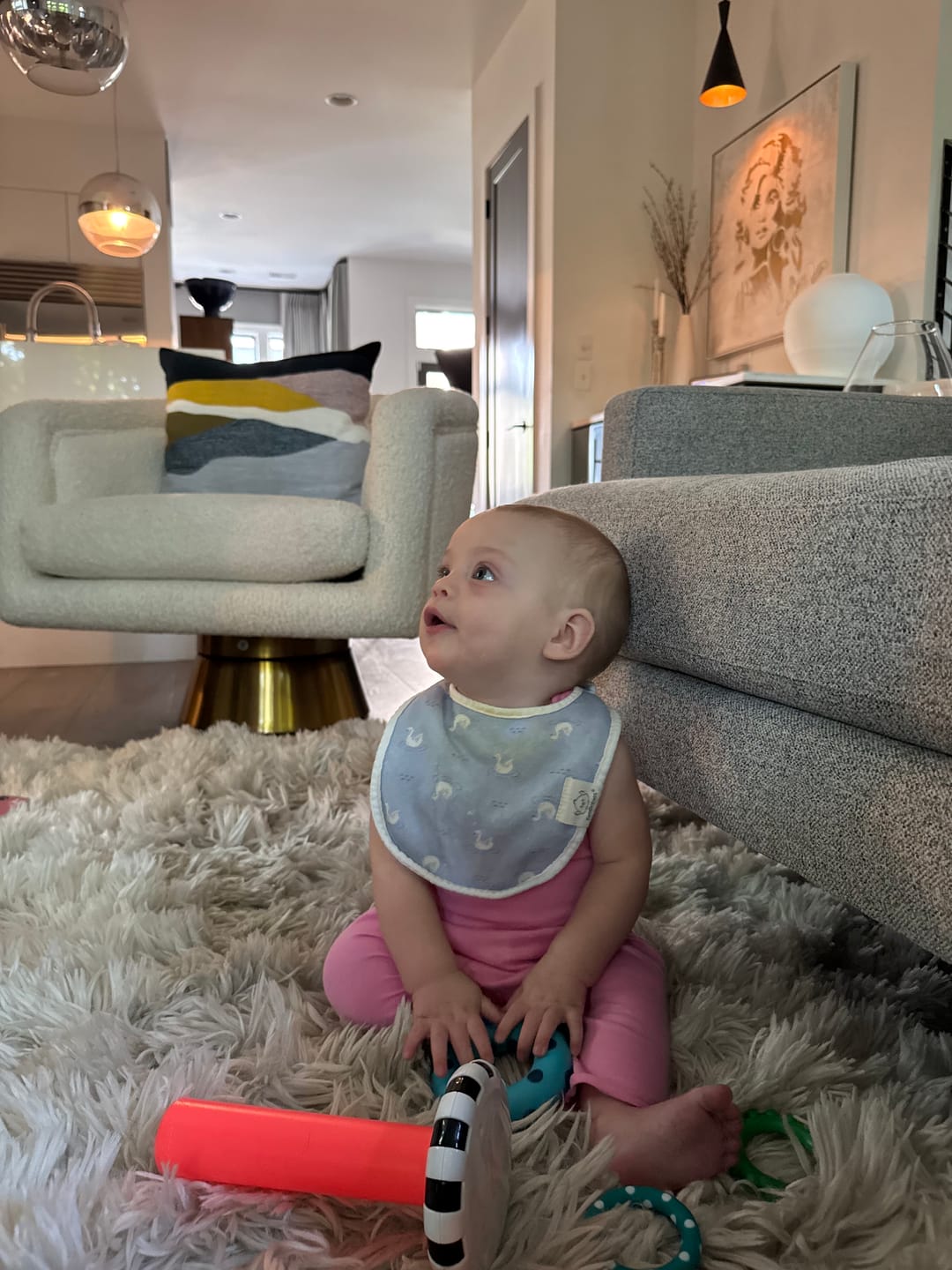 Customer photo review of Baby Romper Bubble Gum