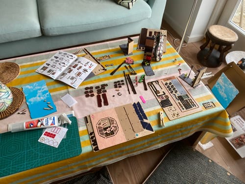Customer photo review of Kyoto Gion Book Nook Kit