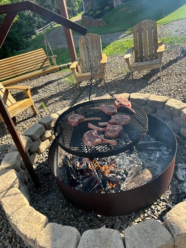 Customer photo review of USDA Choice Tomahawk Ribeye